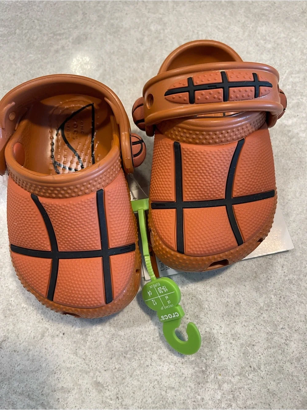 Crocs Toddler Classic Basketball Clogs Size C4 Sienna NWT